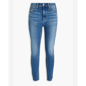 NWT RAG & BONE Nina cropped high-rise skinny jeans SZ 23